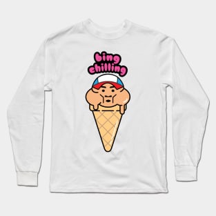 Bing Chilling Long Sleeve T-Shirt